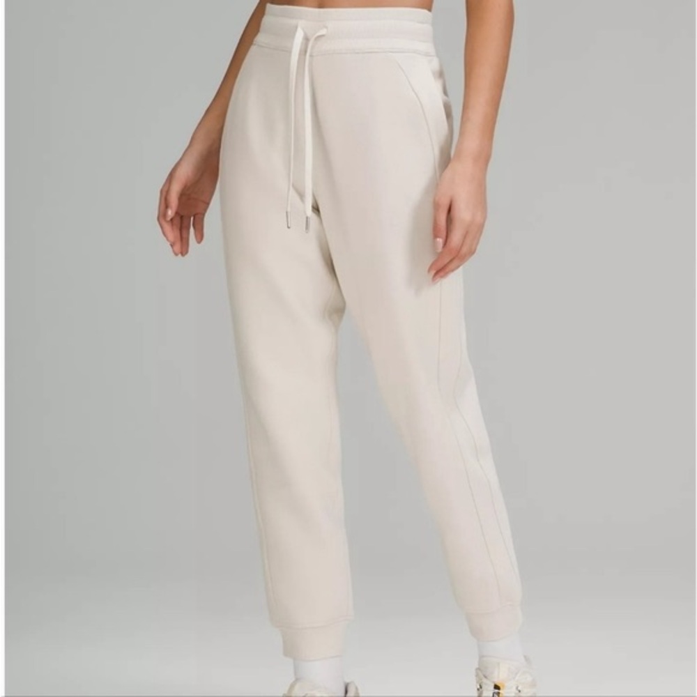 Lululemon Athletica Cream Track Pants